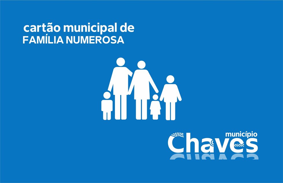 cart&atilde;o muncipal fam&iacute;lia numerosa